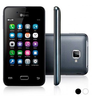 Celular Wei Star com Wi-Fi, 2 Chips, Touchscreen, TV integra