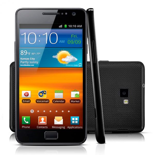 Celular Smartphone Galaxy S2 - 2 Chips e TV - Preto - Desblo